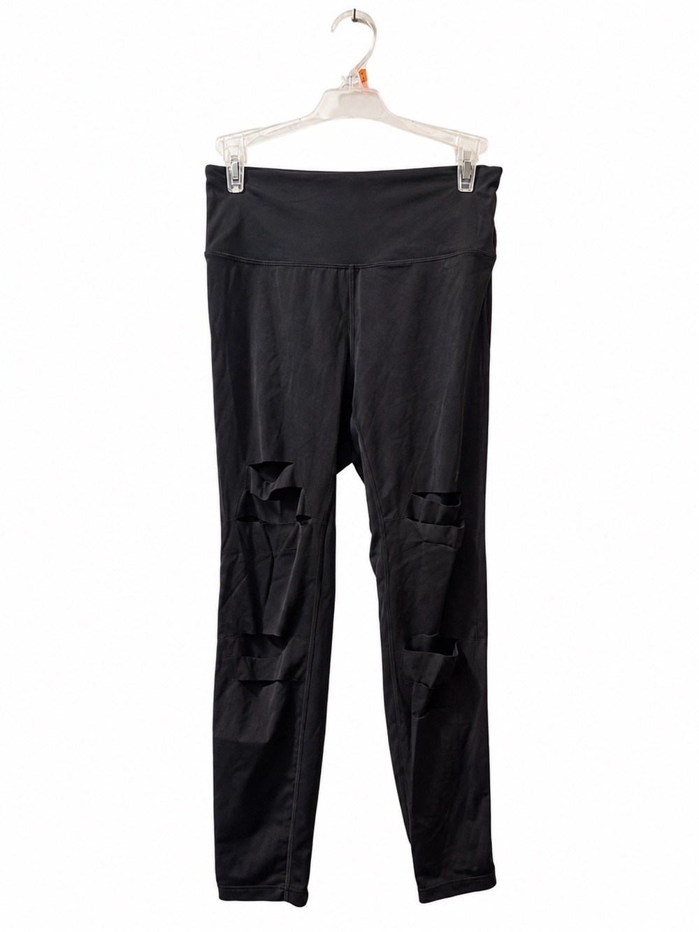 ZYIA Active Black Cutout Leggings – Size 4